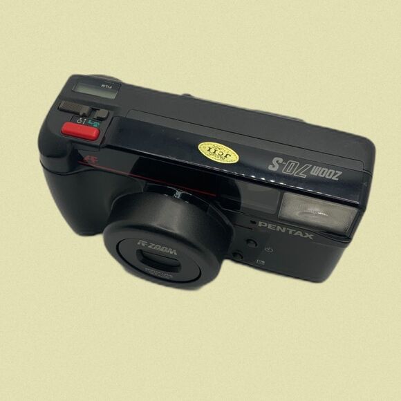 pentax zoom 70 S macro vintage 90s 35mm film camera made in japan point n shoot - Picture 2 of 6